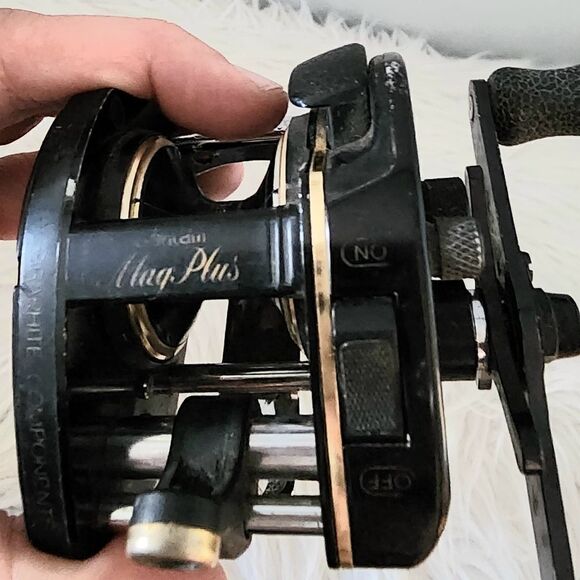 Bantam MAG plus Graphite Componets Shimano Magnetic Control VINTAGE JAPAN BMP 25 - Picture 2 of 8